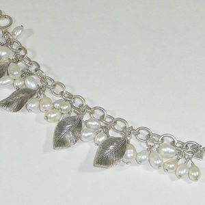Silpada Jewelry - Silpada Pearl Leaf Cha Cha Bracelet B1631 Silpada Jewelry - Silpada Pearl Leaf Cha Cha Bracelet B1631